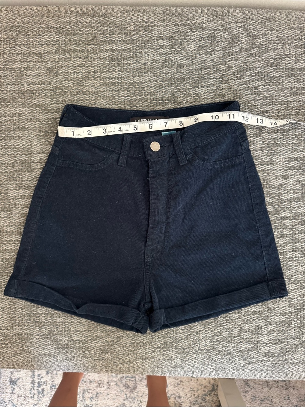 Black High-Rise Women’s Shorts - Unbranded